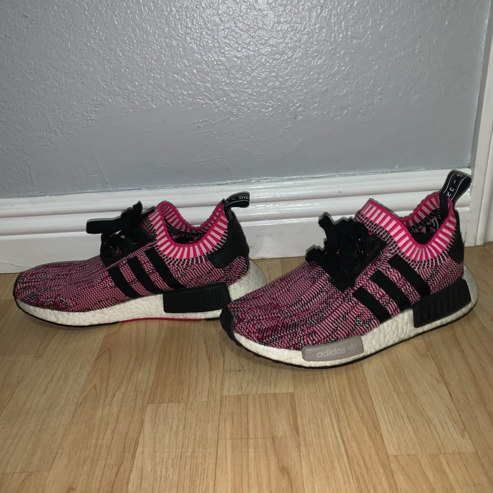 Adidas NMD Pink and Black Women’s Size 7.5